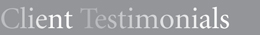 Client Testimonials